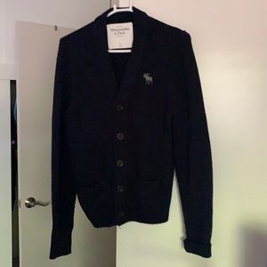 Abercrombie Navy Blue Cardigan